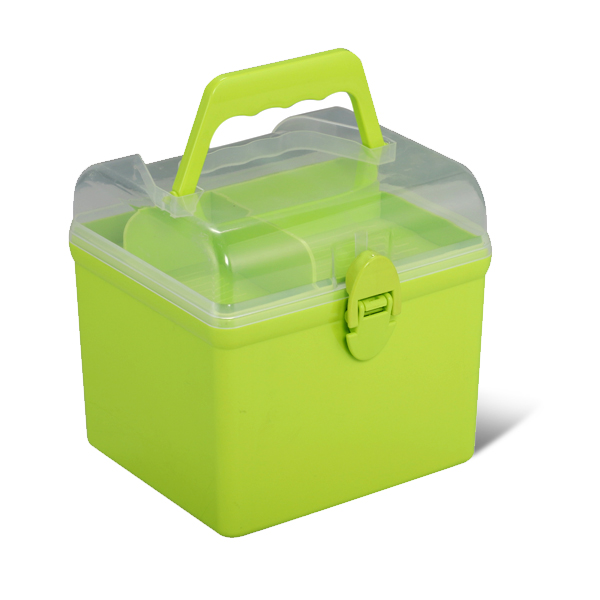 Multipurpose Sq Box-Lime Green