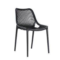 Stylee Champion Armless Chair - Black